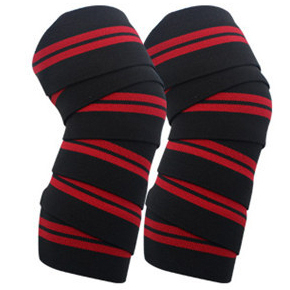 American Design Elastic Cotton Weightlifting <b>Knee</b> Wraps Gym Squats Bodybuilding Training <b>Knee</b> Protector Long Compression Bandage - Product Image 2