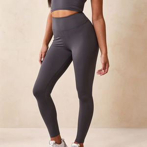 Leggings Deportivos de Cintura Alta Personalizados para Mujer, Transpirables, Sin Costuras, de Secado Rápido, de Spandex/Nailon, para Fitness y Yoga - Product Image 2