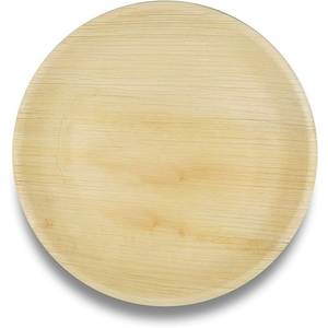 Assiette en bois artisanale pour servir des collations, des fruits et des desserts, assiette rustique naturelle pour la cuisine, le restaurant et la maison - Product Image 2