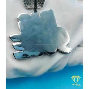 Custom Crown " BIG SUGE " Pendant <b>Iced</b> <b>Out</b> Lab Grown Diamond Hip Hop Necklace Luxury Bling <b>Chain</b> - Product Image 6