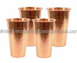 แก้วไวน์ทองแดงแบบช็อตไม่แตกผนังสองชั้นทำจากสเตนเลสแก้วไวน์ทองแดงดีไซน์ชั้นนำ - Product Image 3