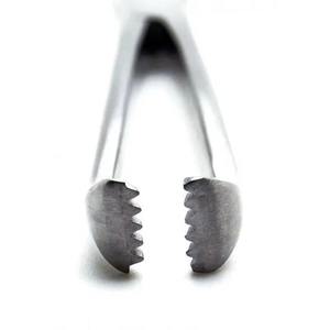 Forceps Allis pour garçons 5x6 en acier inoxydable, instrument chirurgical manuel réutilisable pour une préhension sécurisée des tissus, usage clinique, Hermann - Product Image 5