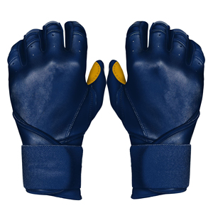 Gants de baseball en cuir Cabretta personnalisés en gros pour l'entraînement, droitier/gaucher, XL/XXL, manchette longue, adhérence durable, pour hommes, gants de softball - Product Image 1