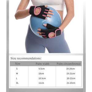 Gants de sport ajustables et respirants à demi-doigts avec logo personnalisé pour la gym, l'entraînement et le cyclisme, pour un confort optimal - Product Image 6
