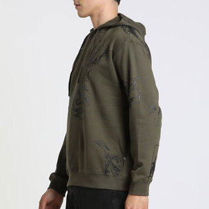 Pull en tricot jacquard personnalisé PK OEM avec capuche, très populaire, idéal pour l'hiver, style décontracté, pull en tricot pour homme, sweat à capuche - Product Image 2