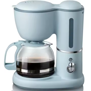 New Arrival Automatic Electric <b>Tea</b> Coffee <b>Maker</b> American Style Compact Drip Brewer New Household Brewing Pot Hotels Plastic - Product Image 1