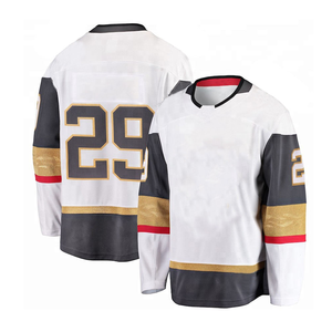 Casual Ice Hockey Jersey Custom Sublimated Team Sports Wear Breathable Training Apparel For Men Adults 29 Number - Product Image 3