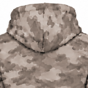 Ensemble de survêtement camouflage gris unisexe, veste à capuche et pantalon de jogging, vêtements de sport camouflage personnalisés, tenue de sport décontractée - Product Image 5