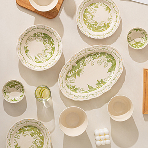 Modern Gold Inlay Dinner Set Premium Stoneware Finish <b>Reusable</b> Elegant Serving Plates Stylish Bowls Luxury Tea Cups Dishwasher - Product Image 6
