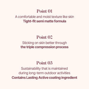 TROISTOUCH Make <b>Mood</b> Silky Cushion 21 Ivory Lightweight Korean Glow Cushion Foundation Beauty Makeup Pact - Product Image 4
