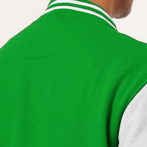 <b>men</b> letterman <b>jacket</b> with flexible fit for movement <b>mens</b> letterman <b>jacket</b> with practical features for casual use - Product Image 5