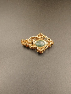 Amaira Jewels - Juego de Colgantes Clásicos Chapados en Oro sobre Base de Plata Vintage, con Forma de Pájaro, Amuleto Solitario, Joyería Hecha a Mano para Mujer, para Boda - Product Image 2