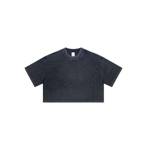 Private Label Women Crop <b>Tops</b> Cropped Tees Lightweight Cotton Casual Daily Wear Supplier for USA Buyers - Product Image 1