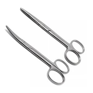 Ciseaux chirurgicaux droits et courbés de qualité supérieure en gros, en acier inoxydable, toutes tailles disponibles, fabricant pakistanais - Product Image 1