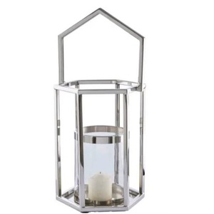 Antique <b>Gold</b> Hammered Metal Candle <b>Lantern</b> with Glass Sleeve Decorative Cylindrical Votive <b>Lantern</b> for Luxury Home & Hotel Decor - Product Image 4