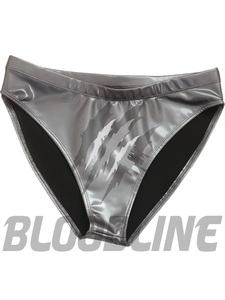 Men's Grey Camouflage Print Satin <b>Shorts</b> With Elastic Waist <b>Low</b> <b>Rise</b> Sporty Style - Product Image 1
