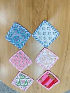 Posavasos artesanal reutilizable para bebidas, decoración de cocina y comedor, accesorio hecho a mano, soporte para bebidas resistente al calor y reutilizable - Product Image 2