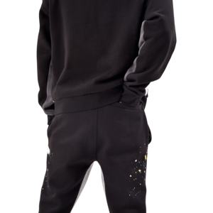 2025 pantalons de survêtement homme pantalon surdimensionné hommes 100% coton pantalon évasé polaire pantalon évasé pour hommes pantalons de survêtement prix de gros - Product Image 4