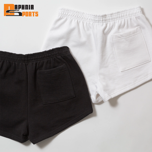 Shorts Deportivos Sostenibles para Mujer, Pantalones Cortos de Entrenamiento, Felpa de Bambú Orgánico y Algodón, Ropa Ecológica para Mujer - Product Image 5