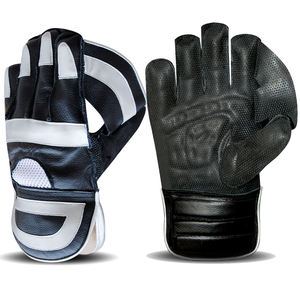 Guantes de Críquet de Cuero PU de Alta Calidad, Edición Personalizada para Jugadores, Resistentes al Calor, Seguros para Prácticas y Partidos - Product Image 2