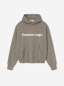 OEM ODM Customise Pull Over Style Heavyweight 100% Luxury Cotton Breathable Hoodie For <b>Men</b> Custom Private Label Active Wear - Product Image 1