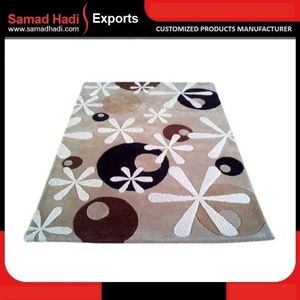 Direct Factory Supplier Luxury Hand Tufted Wool Carpet High Quality Kitchen Area Rug Abstract Embroidered Pattern Cotton - Product Image 4