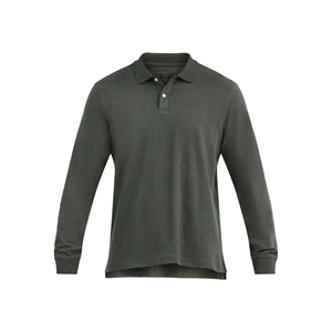 Camisetas Polo Elegantes para Hombre, Tallas Grandes, Temporada de Verano, Color Sólido, Manga Larga, Corte Ajustado, de Proveedor BD - Product Image 1