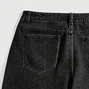 Pantalones Cortos Deportivos de Mezclilla para Hombre, con Logotipo Personalizado, Color Sólido, Cintura Elástica, Venta al Por Mayor, Nuevo Diseño, Tallas para Adultos - Product Image 6