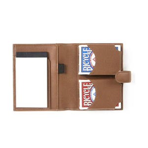 Étui en cuir pour cartes à jouer, vente en ligne, support de rangement en cuir pour cartes de jeu, boîte à poker 2 jeux pour cartes Pokémon et Tarot - Product Image 1