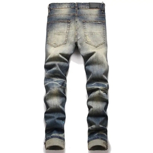 Pantalons en denim pour hommes, pantalons cargo en denim personnalisés, jeans de qualité supérieure, fabricant en gros, tissu en coton durable, multi-usages - Product Image 1