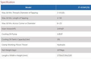 เครื่องต๊าปเกลียวแนวนอนอัตโนมัติแบบคู่ - Product Image 3