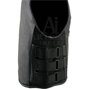 Chaleco de Cuero sin Mangas para Hombre, Otoño Invierno, Mejor Calidad, Nuevo, Transpirable, en Oferta Online - Product Image 4