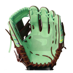 Gants de baseball en cuir personnalisés, prix abordable, meilleur matériau, service OEM, votre propre logo, écologiques, durables, pour un usage quotidien - Product Image 3