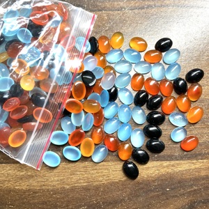 Cuentas de Ágata Pulida Natural Facetada de Gran Calidad, 18x16mm, Diámetro del Agujero 6mm, 6g, para Fabricación de Joyería, Collar DIY, Ónix - Product Image 4