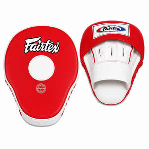 Fairtex Boxing <b>Focus</b> <b>Pads</b> Mitt Durable High Performance Kickboxing Muay Thai Training <b>Pads</b> Cowhide Leather Curved Punching <b>Pads</b> - Product Image 3