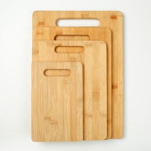 Planches à découper rectangulaires en bambou avec poignée, pack combiné - Product Image 1