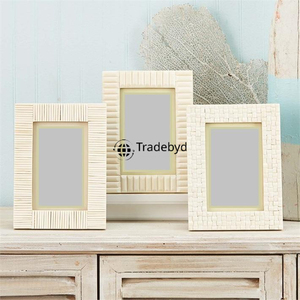 Marco de Fotos de Lujo Creativo Hecho a Mano con Incrustaciones de Hueso y Acabado Brillante, con Opción de Logotipo Personalizado por Tradebyd - Product Image 5
