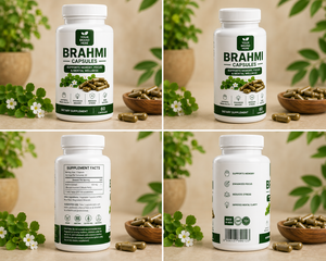 Cápsulas Naturveda Wellness Brahmi 60 Vegetarianas, Suplemento Herbal Natural para la Memoria, Concentración, Claridad Mental y Apoyo al Crecimiento del Cabello en Adultos - Product Image 5