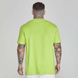 T-shirt Sportif Unisexe Surdimensionné Personnalisé en Gros pour Homme, Motif Uni Tricoté, Logo OEM Avant, Été, 230 GSM, Anti-boulochage, Respirant - Product Image 3