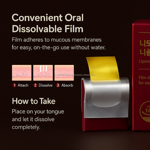 Suplemento de película oral soluble de vitamina liposomal OEM, tira de alta absorción para belleza y energía - Product Image 3