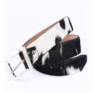 Ceintures en cuir à poils sur mesure de haute qualité, boucle en acier décontractée, légères, écologiques, best-seller, nouvelle arrivée - Product Image 3