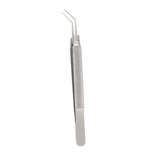 Pinza de Microcapsulorrexis Utrata, mango manual, vástago de 11 mm, 10.5 cm, instrumento reutilizable de acero inoxidable para microcirugía oftálmica - Product Image 2
