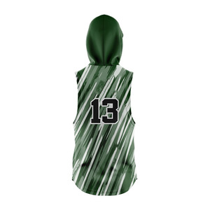 Wholesale OEM 7v7 Football Uniform Printed 100% Polyester Quick Dry Breathable Customizable High Quality <b>Compression</b> Sleeveless - Product Image 4