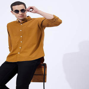 Light Blue 100% Cotton Men's Formal <b>Shirt</b> <b>Long</b> <b>Sleeve</b> Button Down <b>Dress</b> <b>With</b> Polo Collar Size XL Casual T-<b>Shirts</b> - Product Image 1