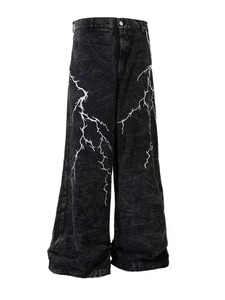 กางเกงยีนส์ทรงตรงสำหรับผู้ชายจากโรงงานโดยตรง ทนทาน ใส่ได้ทุกวัน - Product Image 5