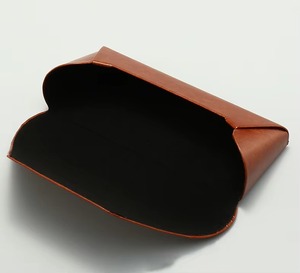 Genuine Leather <b>Reading</b> <b>Glasses</b> Case Slim Fit Eyewear Protector Manufacturer Direct Export LGC-0077 - Product Image 2
