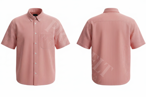 Nouvelle Collection – Chemise Décontractée d'Été en Coton à Manches Longues Anti-Plis en Flanelle de Qualité Supérieure pour Bureau, avec Poche – Vente en Gros, OEM, ODM - Product Image 4