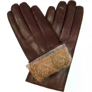 Guantes de Invierno de Cuero para Clima Frío, Guantes Térmicos Aislantes para Actividades al Aire Libre, Conducir y Trabajar - Product Image 1