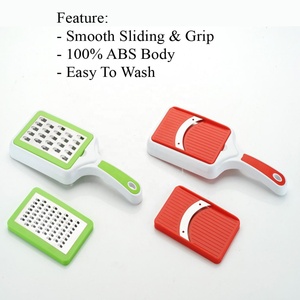 Utensilios de cocina universales de acero inoxidable, cortador de tostadas y Bagel, Manual picador de verduras de mesa, herramientas rotativas para frutas y verduras - Product Image 5