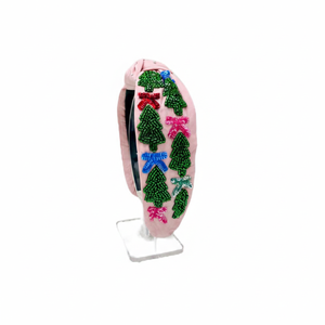 Bandeau de cheveux élégant et stylé avec broderie perlée et finitions décoratives magnifiques pour femmes, accessoires de mode haut de gamme et cadeau - Product Image 5